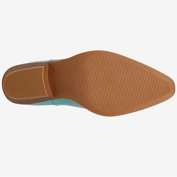 ✅🆕 Madden Girl , turquoise color ,Redford Western style , embroidery Boot - Picture 8 of 9